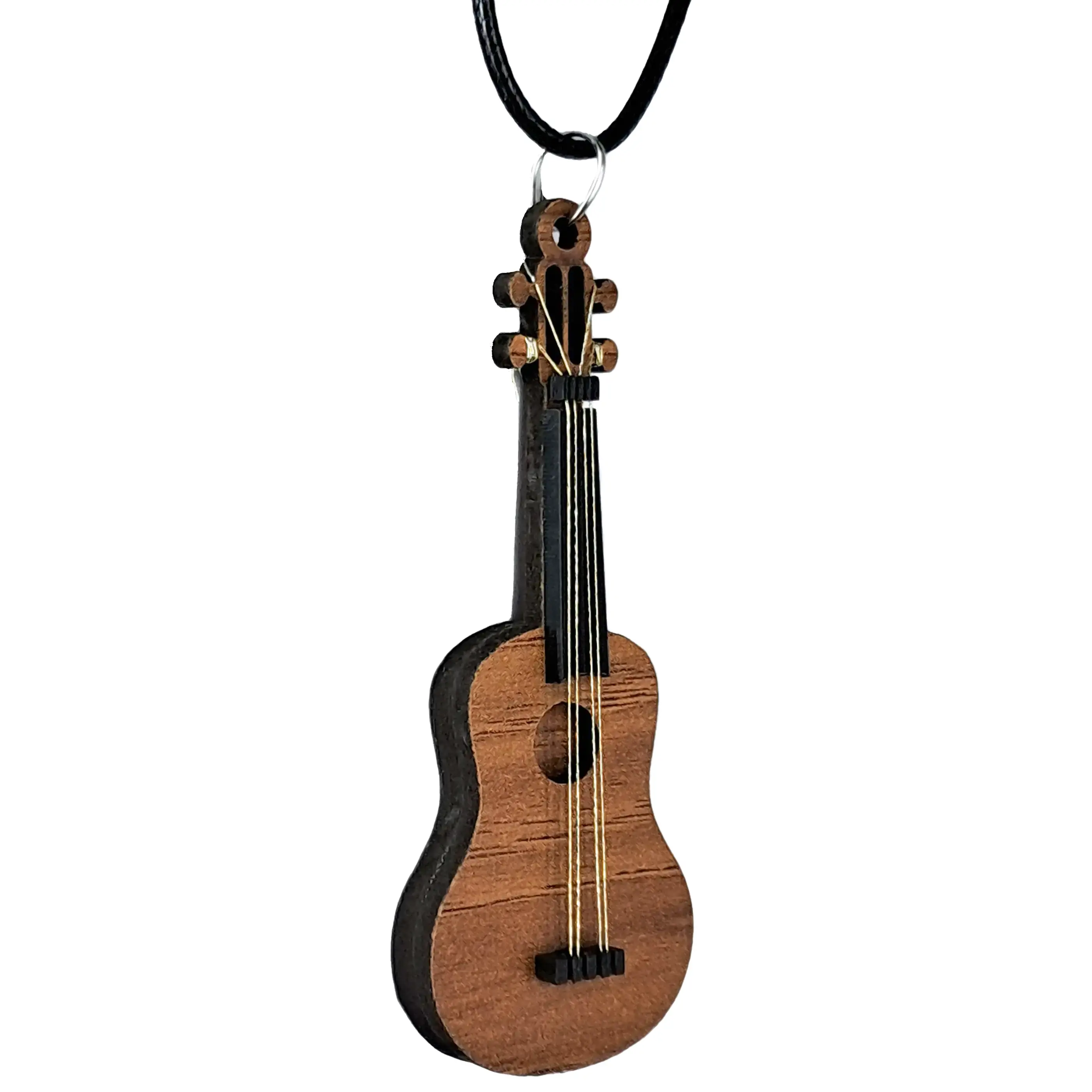 گردنبند گیتار کلاسیک مدل ساده کد b3173، این گردنی و آویز چوبی بوده و حداکثر جزئیات را دارد و مناسب هدیه و کادو تولد برای دوستداران ساز و موسیقی گیتار