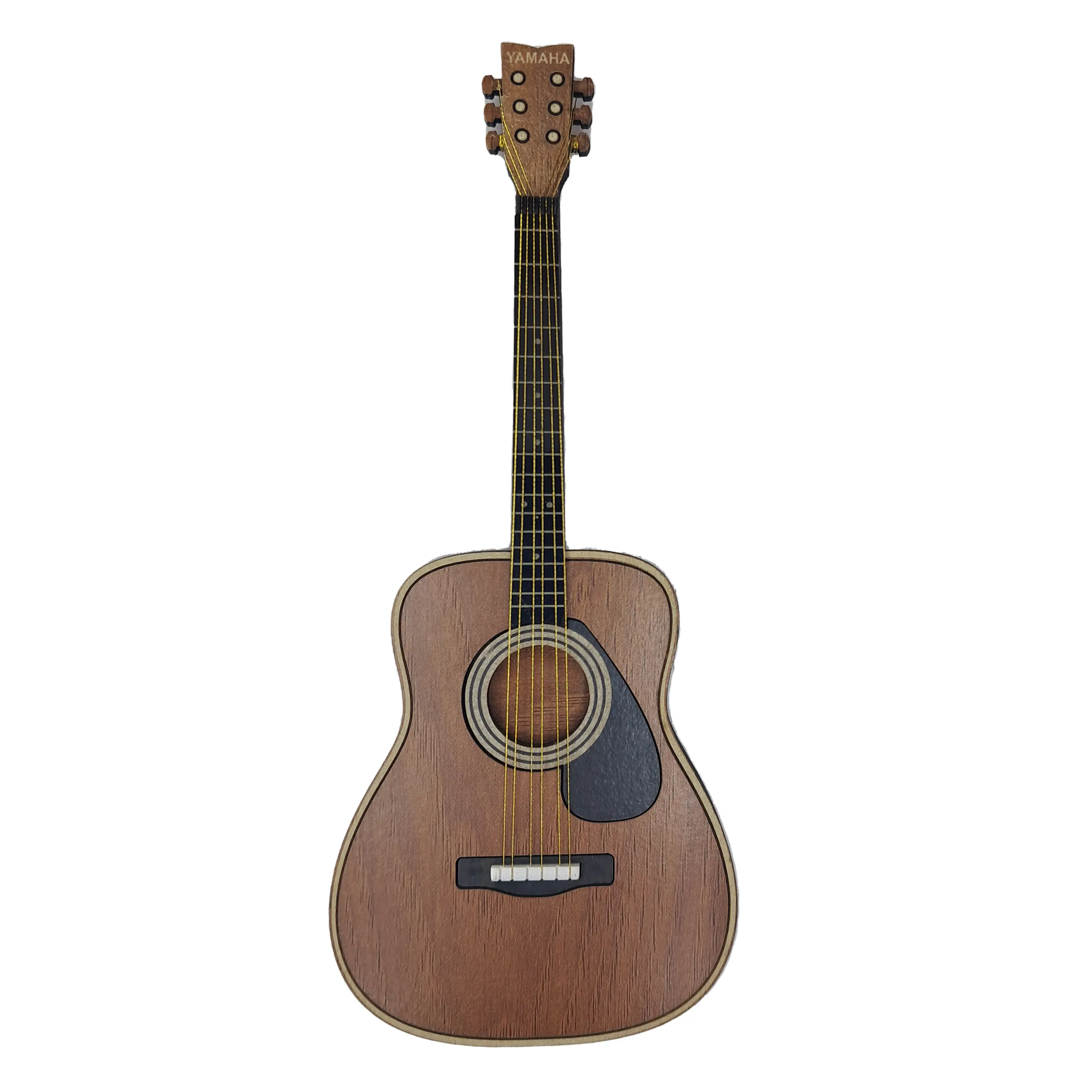 ماکت دکوری طرح گیتار آکوستیک کد m1206، یک ماکت دکوری و رومیزی هنری و مینیاتوری شیک و زیبا برای تزئین خانه و کافه مناسب دوستداران ساز و موسیقی گیتار آکوستیک