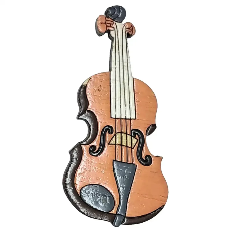 پیکسل طرح ویولن مدل چوبی کد b22317: این پیکسل از جنس چوب با کیفیت ساخته شده و طرح آن برگرفته از ساز و موسیقی ویولن می باشد