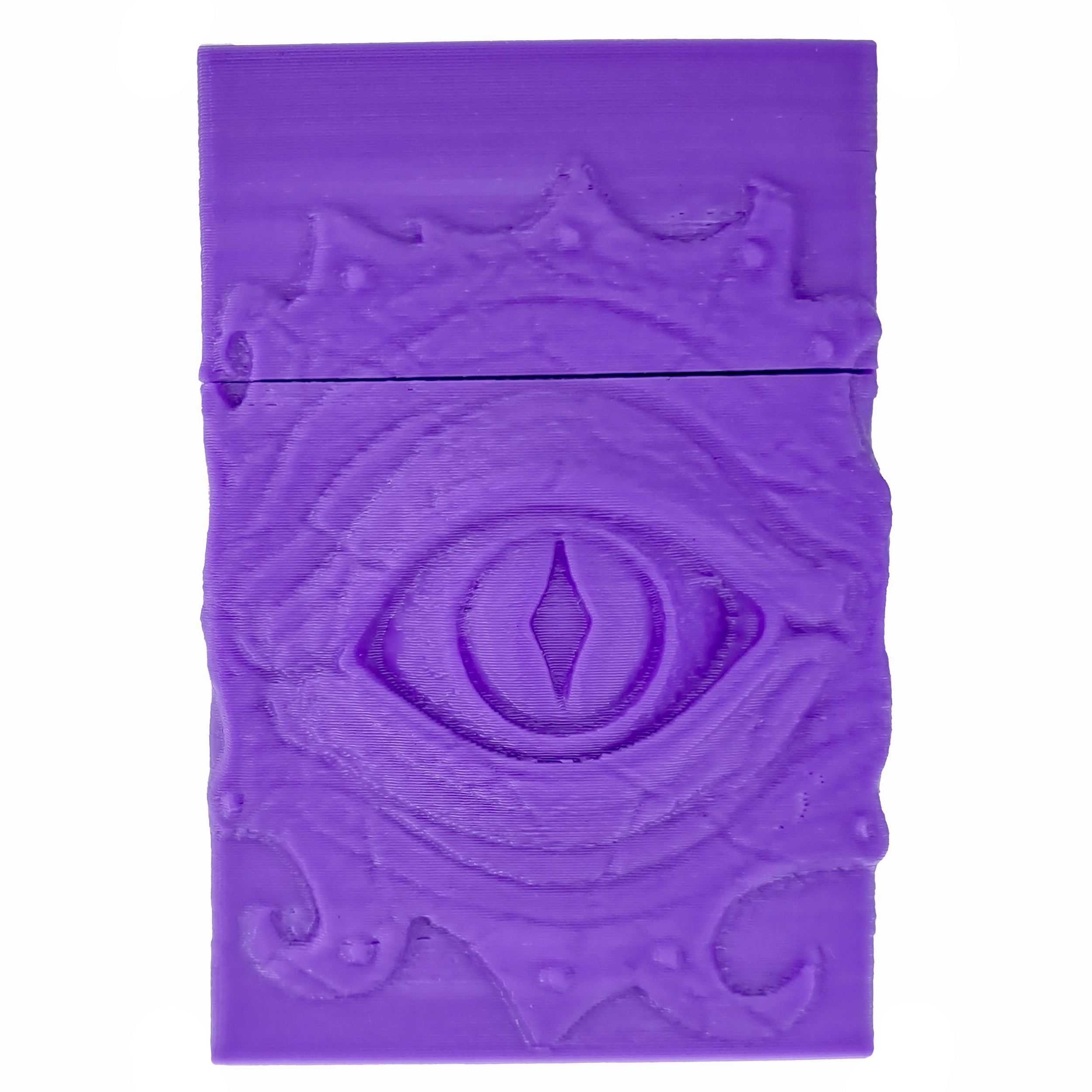 جعبه سیگار طرح چشم اژدها بنفش