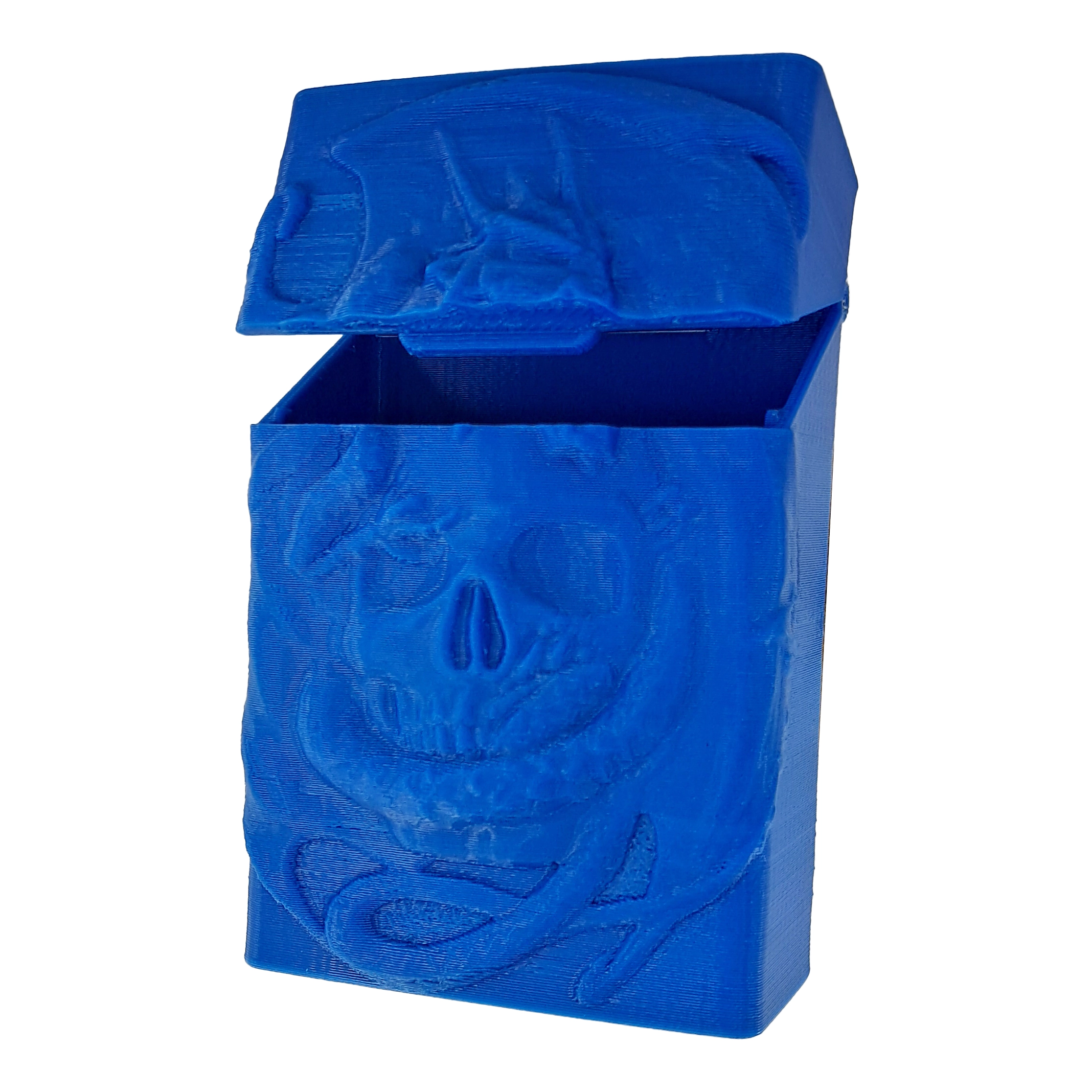 جعبه سیگار طرح اسکلت و اژدها زاویه 20 درجه