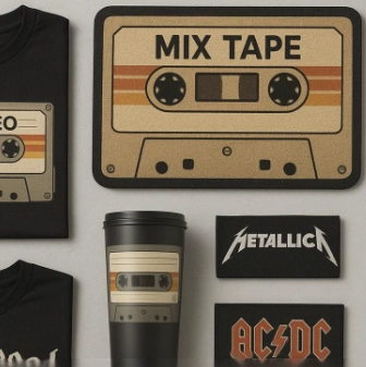 محصولات با طرح لوگو و نماد موسیقی