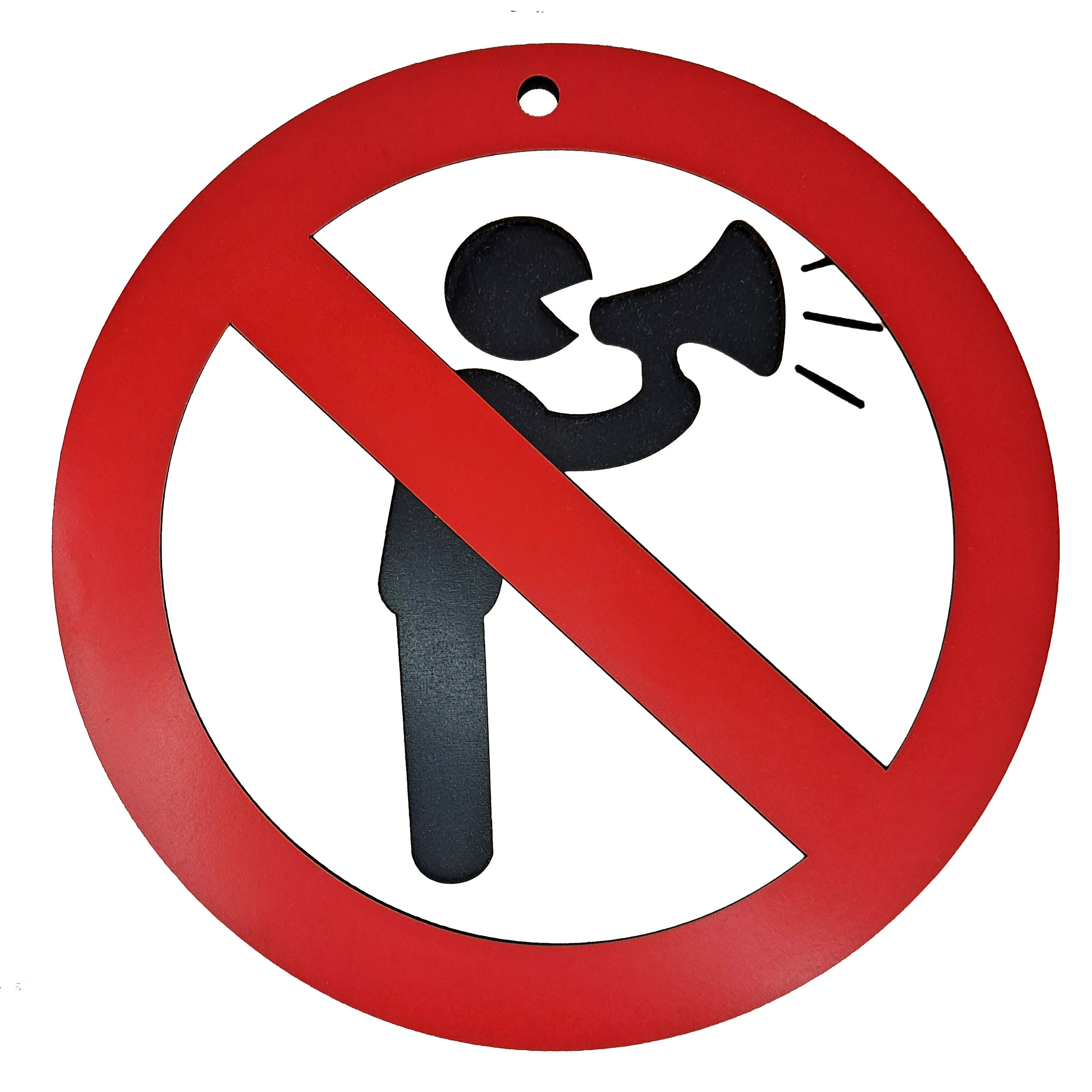 تابلو اخطاری داد زدن ممنوع - خرید تک و عمده | کاژین