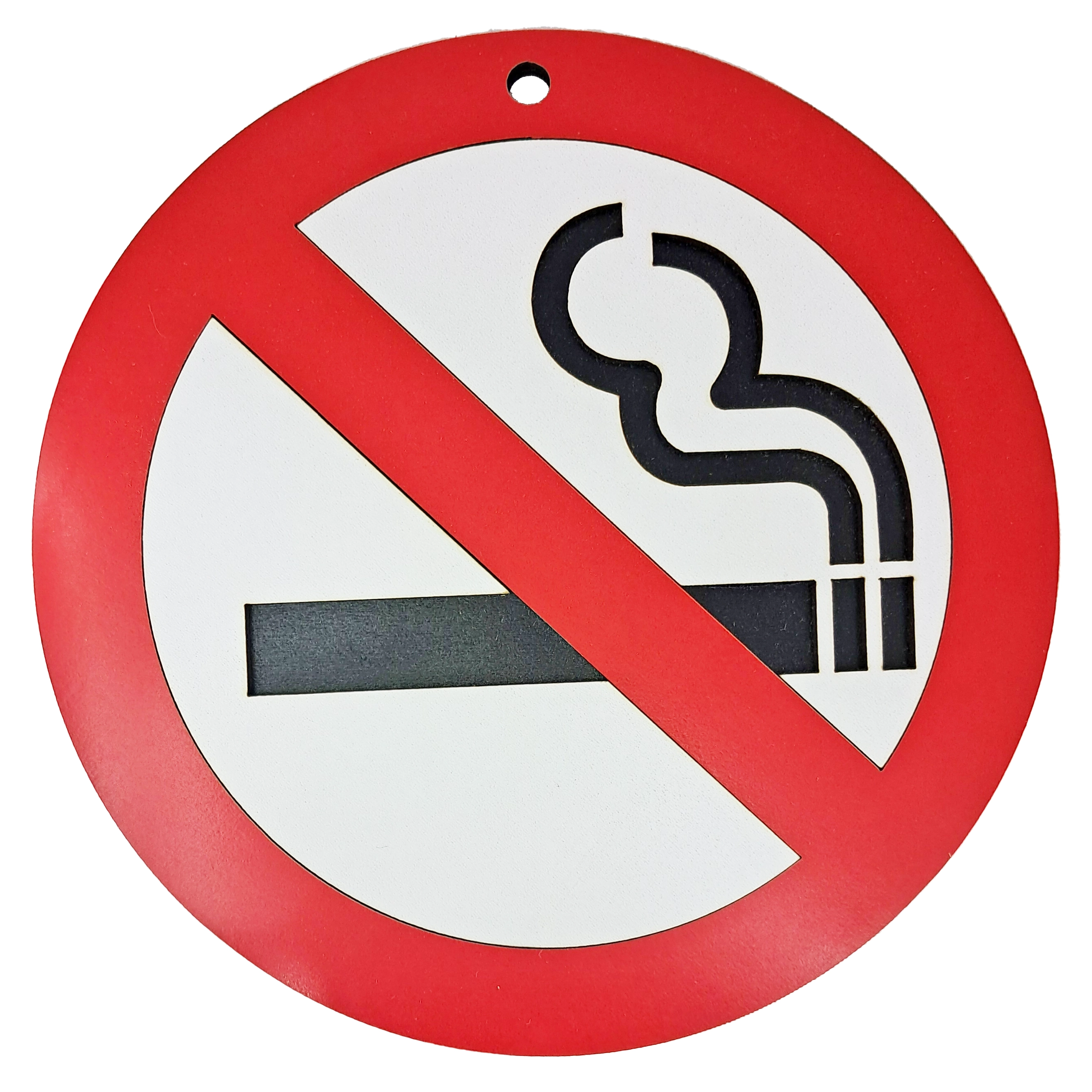 تابلو اخطاری سیگار ممنوع - چوبی - تک و عمده