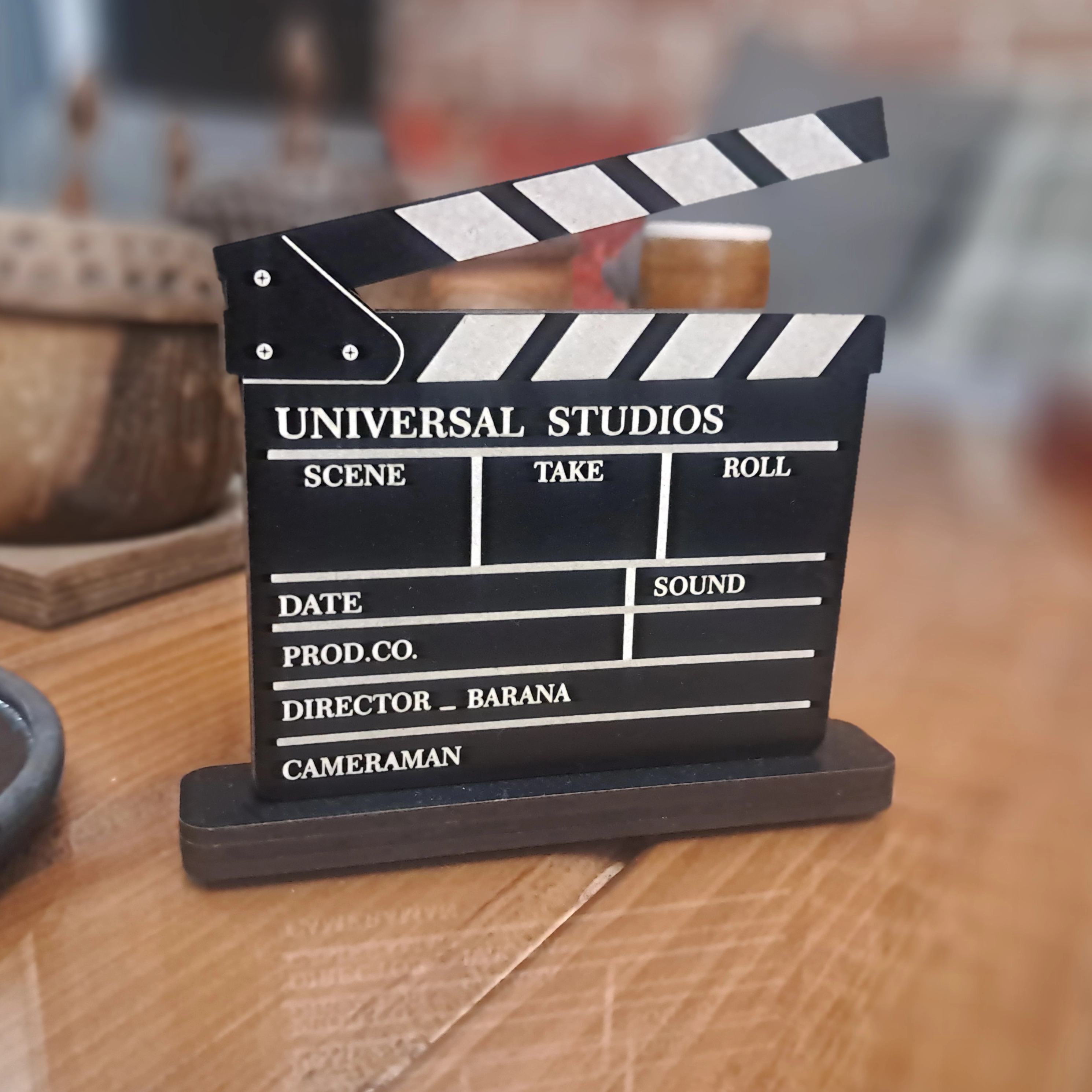 ماکت دکوری کلاکت روی میز