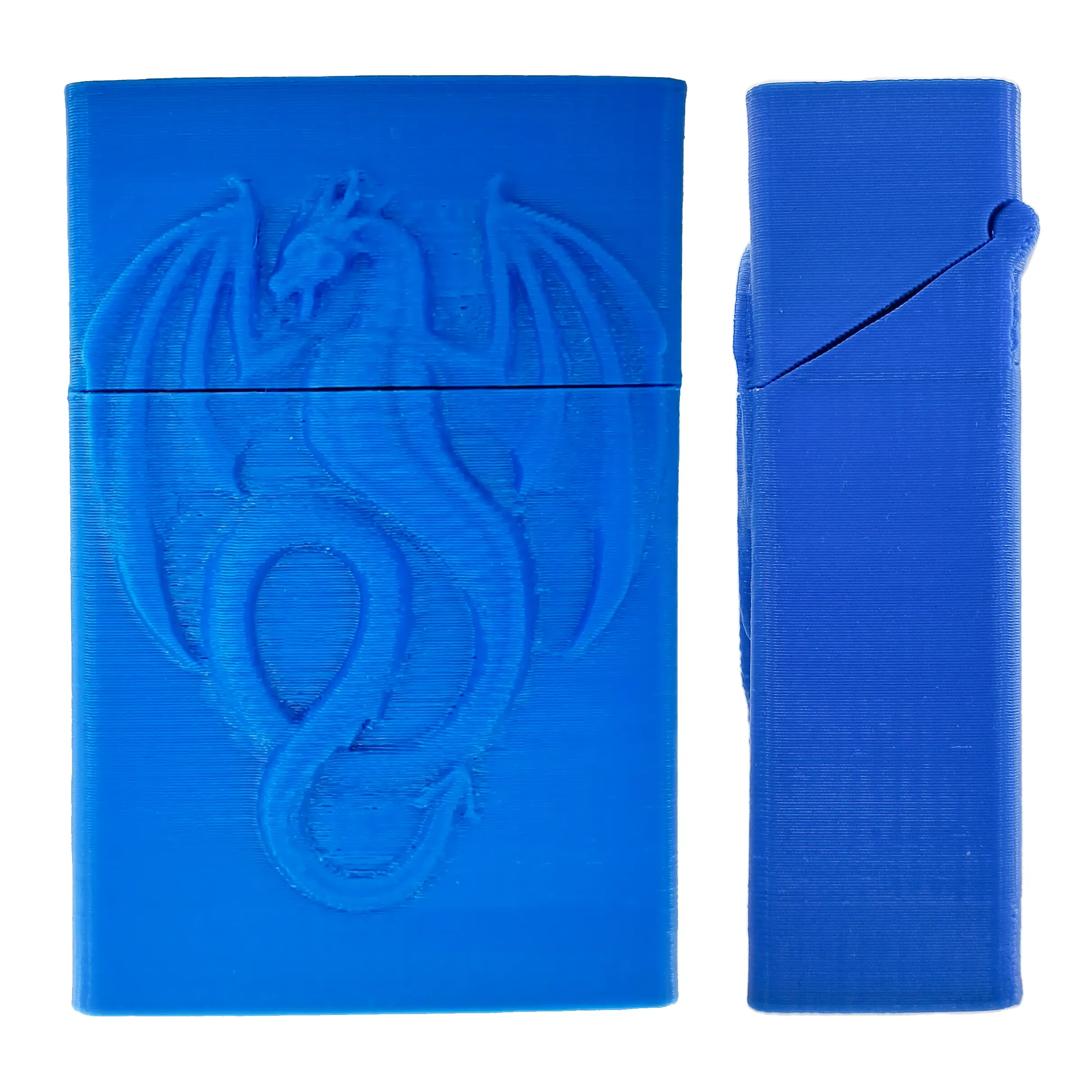 جاسیگاری نخی بلند و کوتاه طرح اژدها - عکس نیم رخ و تمام رخ