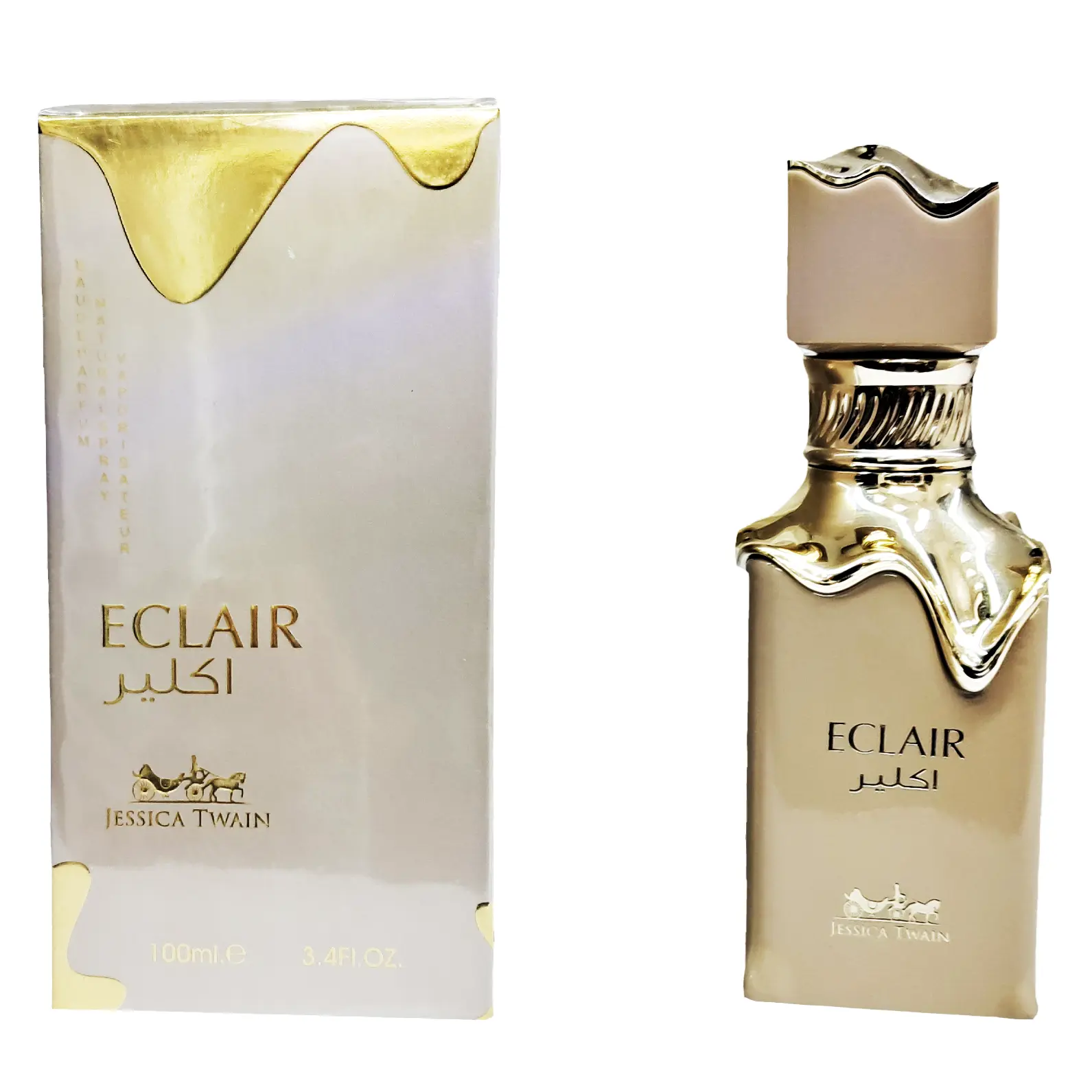 عطر ادکلن اکلایر - عکس از عطر و جعبه کنار هم
