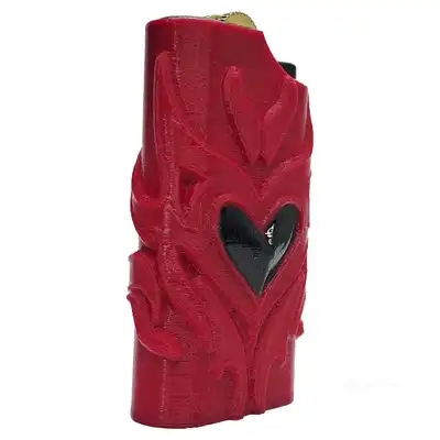 فندک طرح قلب مدل متالهد کد d6129 قرمز، یک اکسسوری راک و متال مدل دخترانه که طرح آن برگرفته از قلب بوده و دارای جزئیات زیادی است،  در این فروشگاه میتوانید این tkn; دخترانه را قیمت مناسب بصورت تک و عمده خرید نمایید. مناسب دوستدارن سبک و راک و متال یک اکسسوری خاص و هدیه مناسب برای دوستداران استایل دارک امکان ست کردن با انواع لوازم و وسایل راک، متال امکان ست کردن با انواع زیر سیگاری